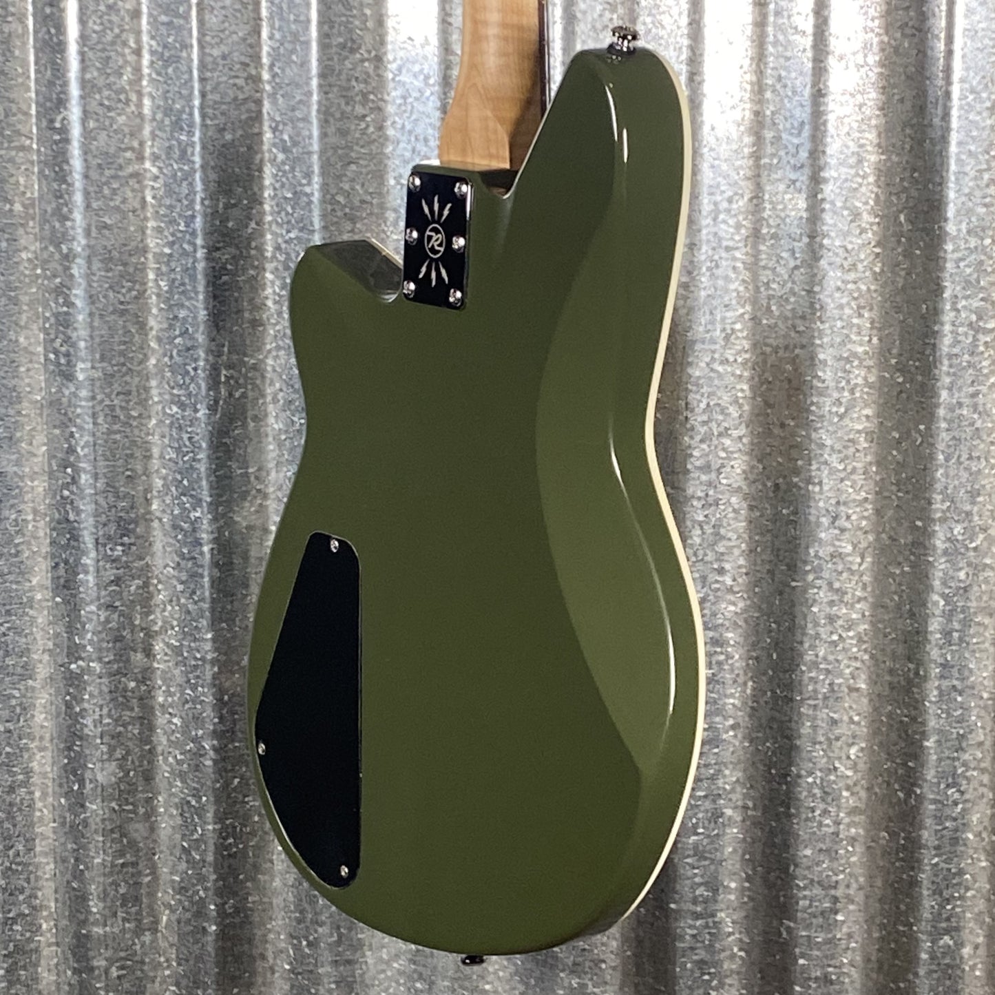 Reverend Descent RA Army Green Baritone Guitar #67700