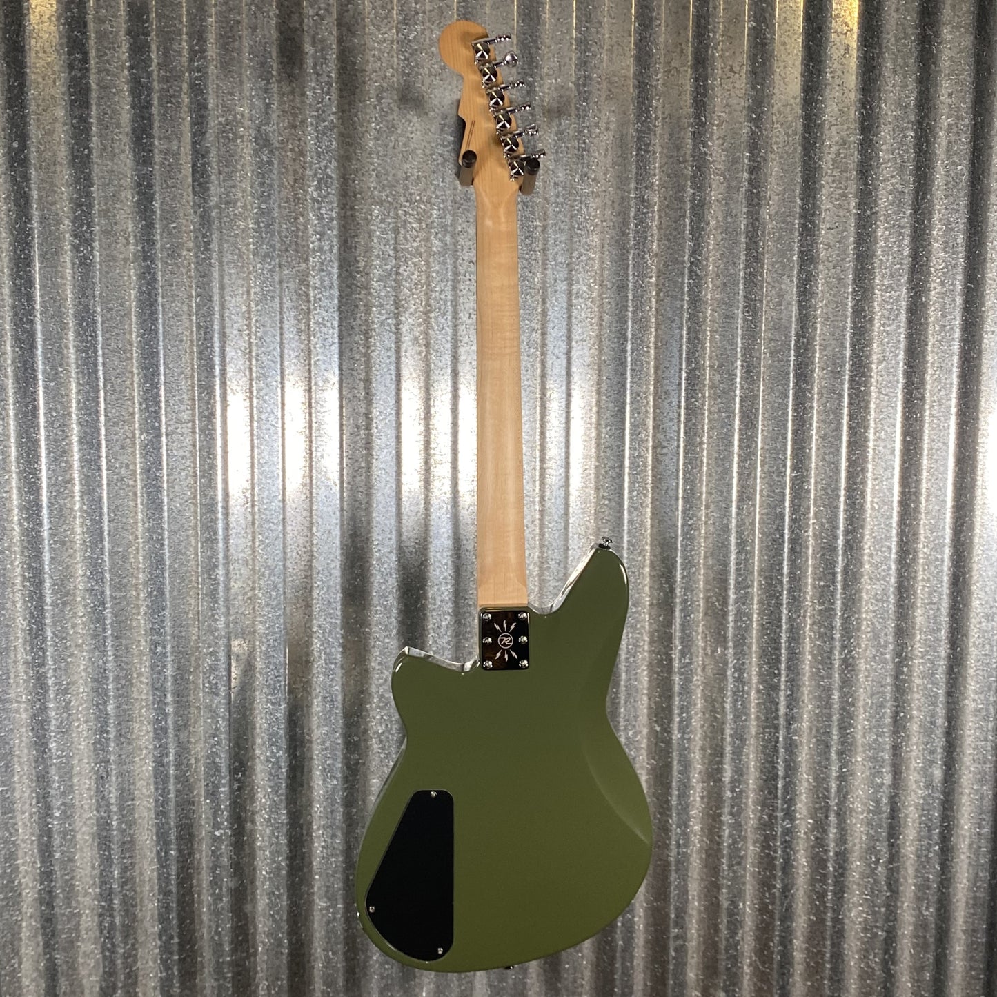 Reverend Descent RA Army Green Baritone Guitar #67704