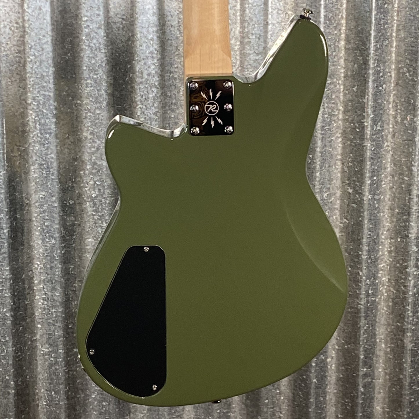 Reverend Descent RA Army Green Baritone Guitar #67704