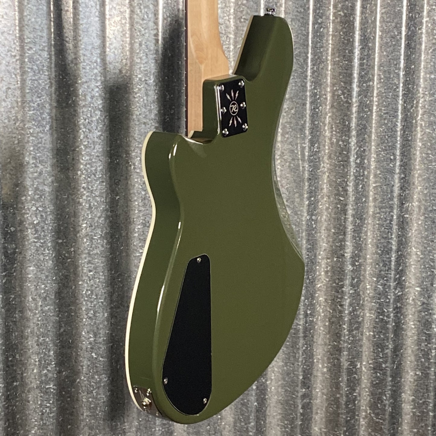 Reverend Descent RA Army Green Baritone Guitar #67704