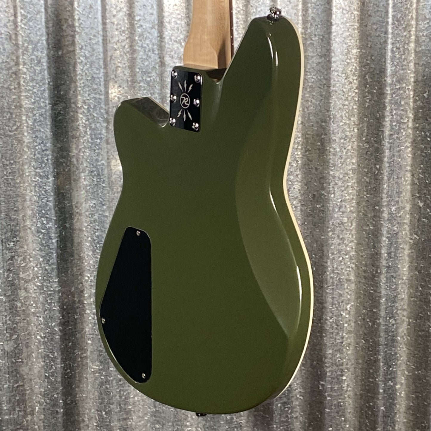 Reverend Descent RA Army Green Baritone Guitar #67704