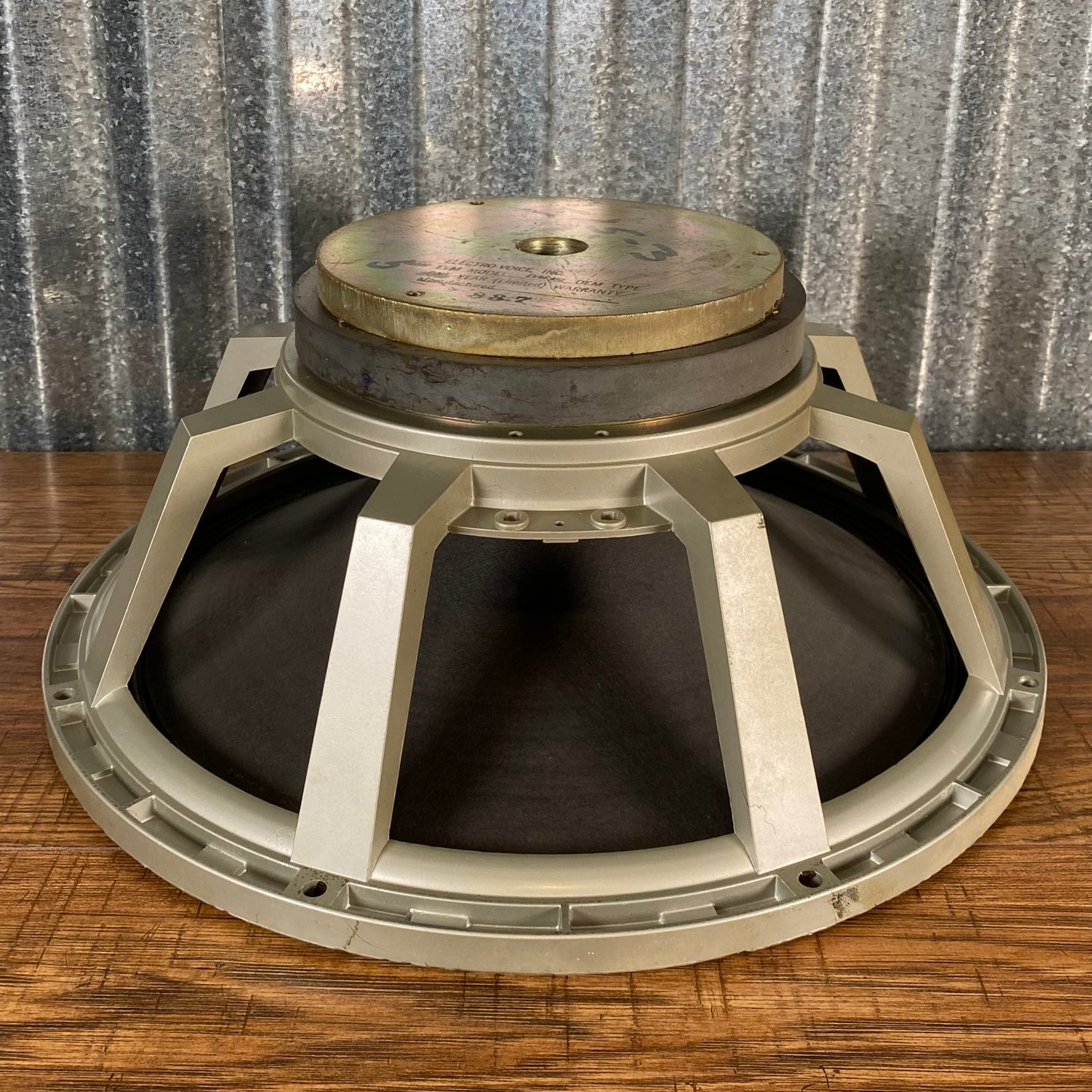 Electro-Voice EV EVM15L 15" Cast Frame Low Frequency Loudspeaker 8 Ohm #1 Used