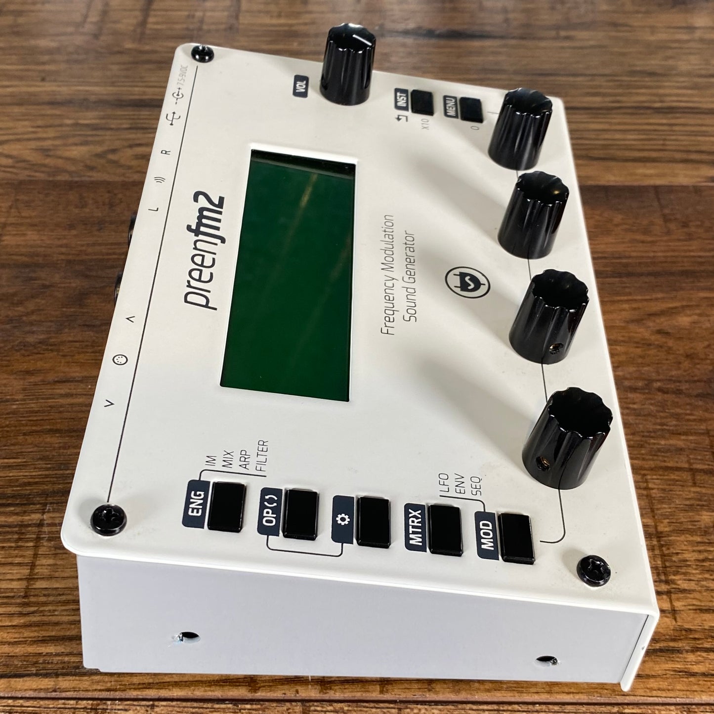 Xavier Hosxe PreenFM2 Desktop Synthesizer Sound Generator White Used