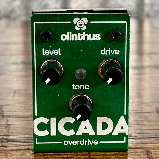 Olinthus Cicada Overdrive World's Smallest Guitar Effect Pedal Used