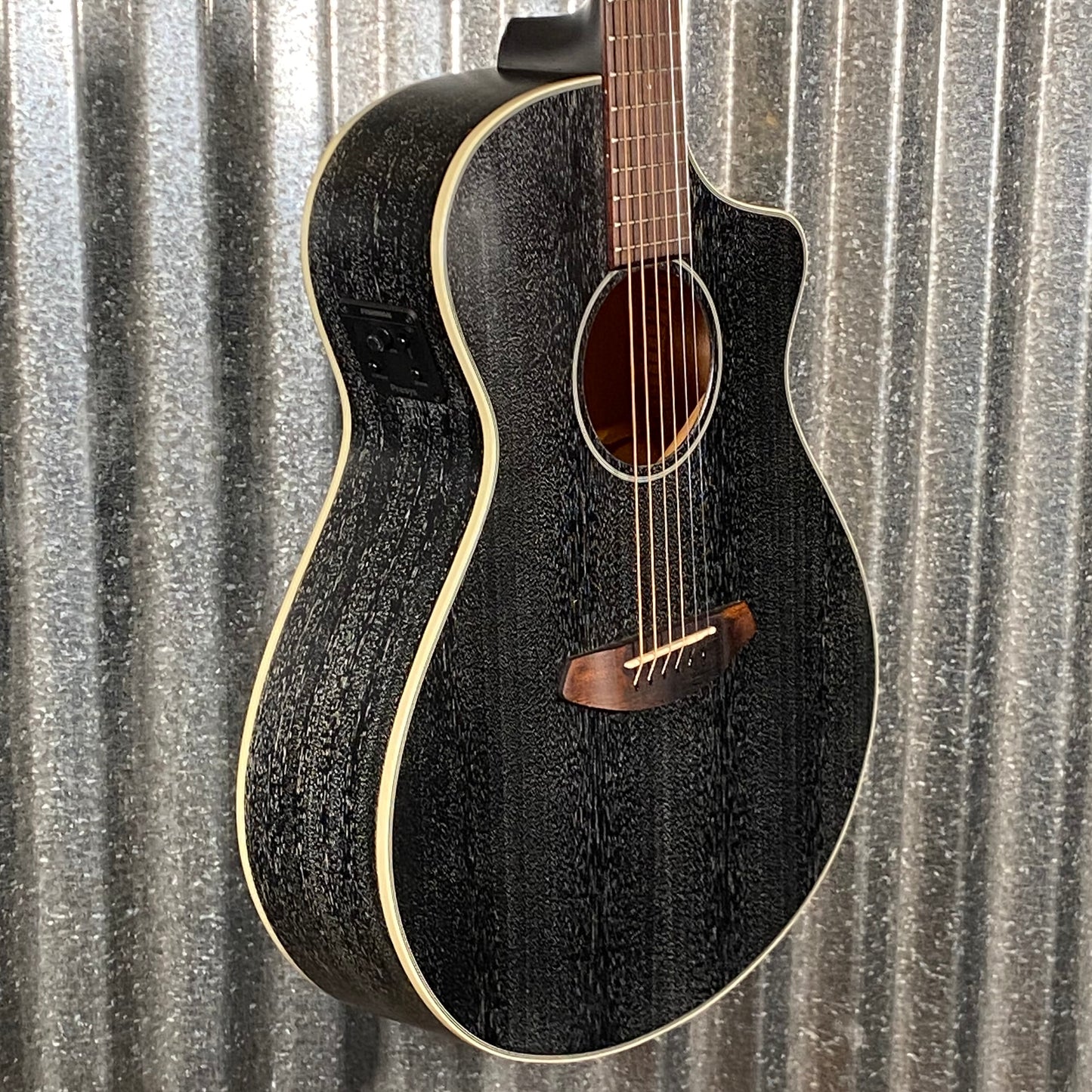 Breedlove Discovery Concert CE NS2 Satin Black Acoustic Electric Guitar #9385 Used