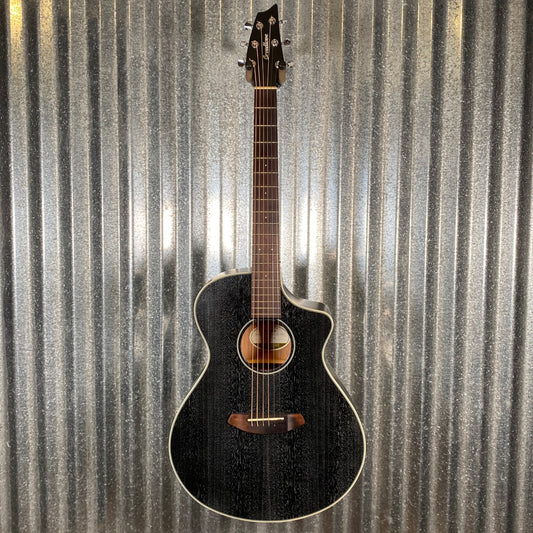 Breedlove Discovery Concert CE NS2 Satin Black Acoustic Electric Guitar #9385 Used