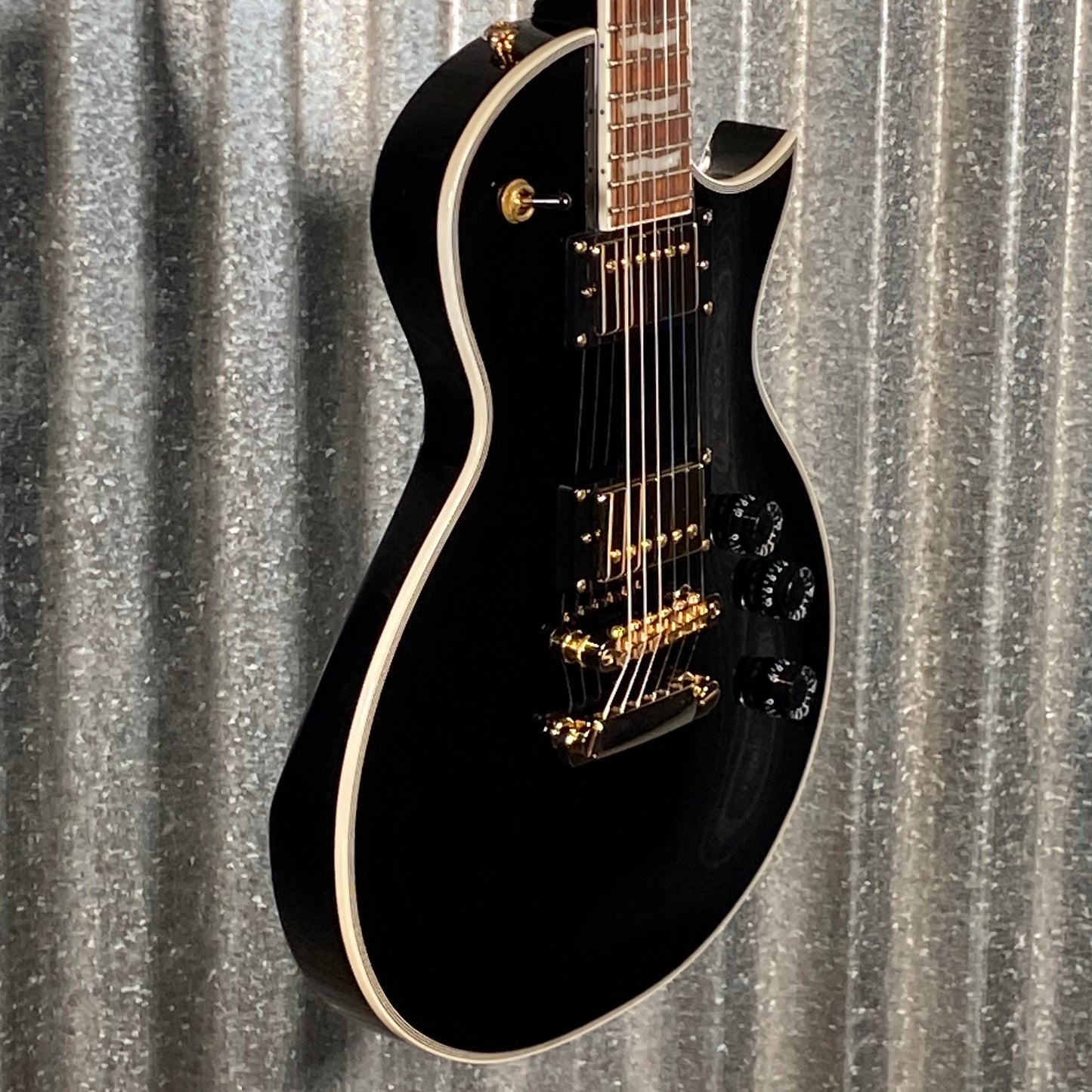 ESP LTD EC-256 Gloss Black Guitar LEC256BLK #0114 Used