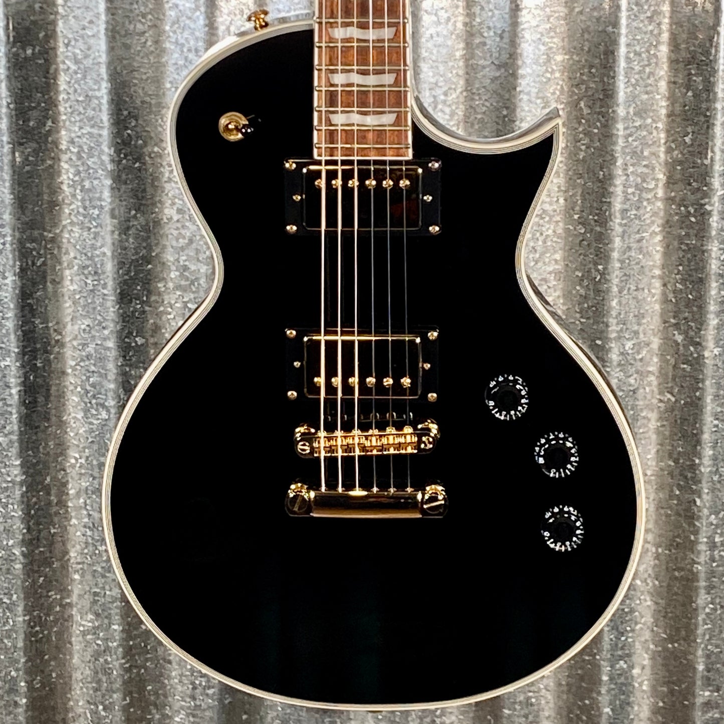 ESP LTD EC-256 Gloss Black Guitar LEC256BLK #0114 Used