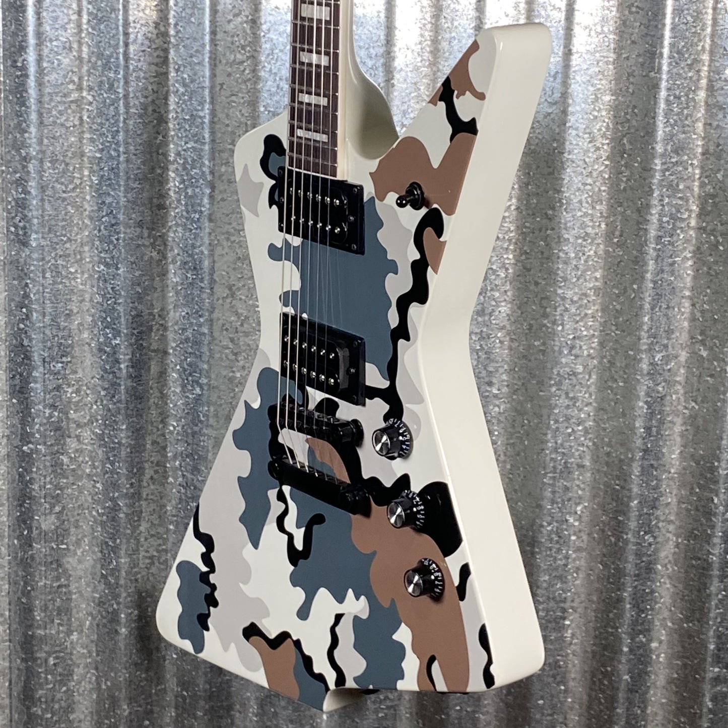 Westcreek Guitars Revenge Explorer Style Camo #0085 Used