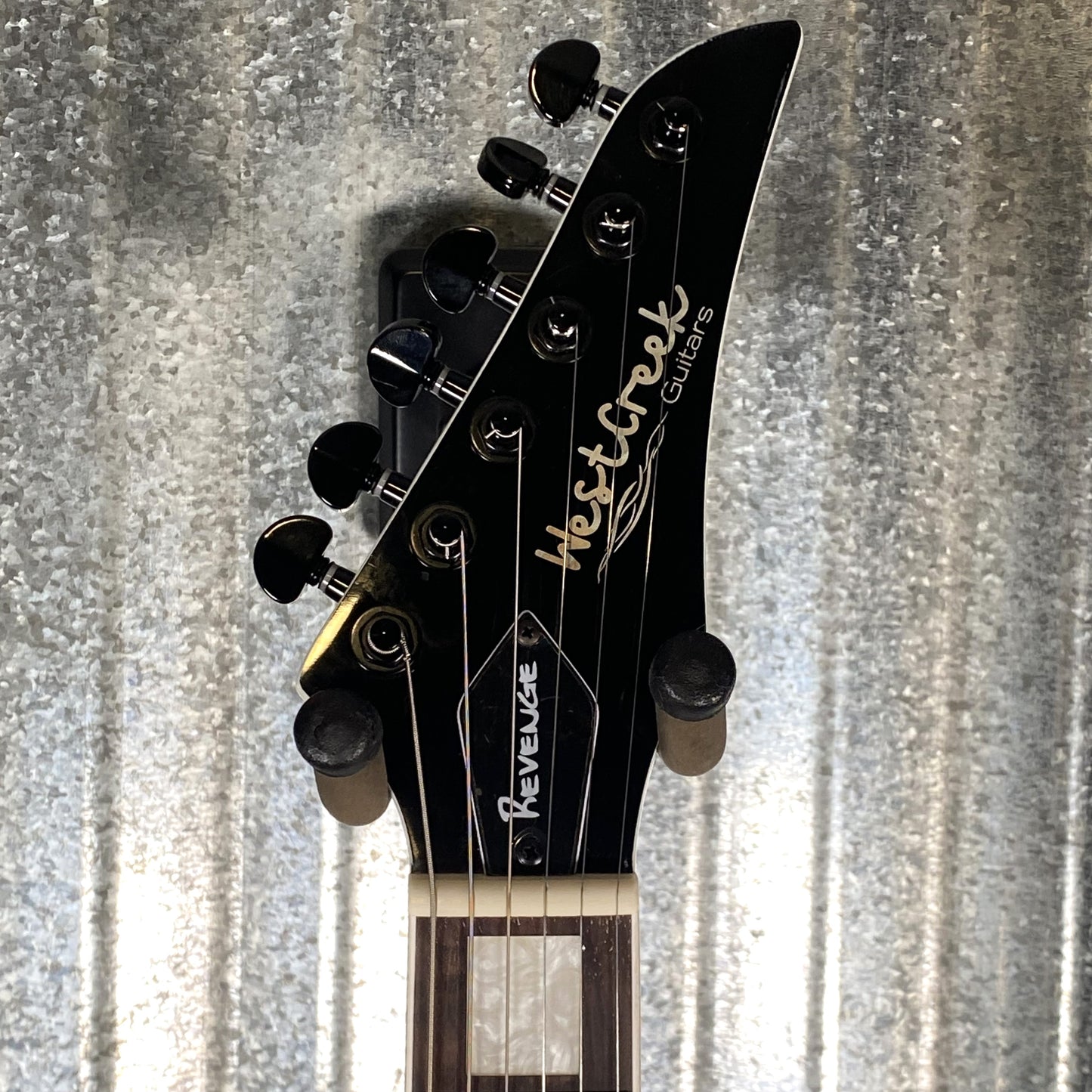 Westcreek Guitars Revenge Explorer Style Camo #0085 Used