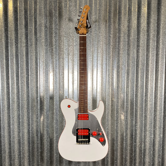 Westcreek Guitars TT-50KS T Style Dual Humbucker Guitar White #0113 Used