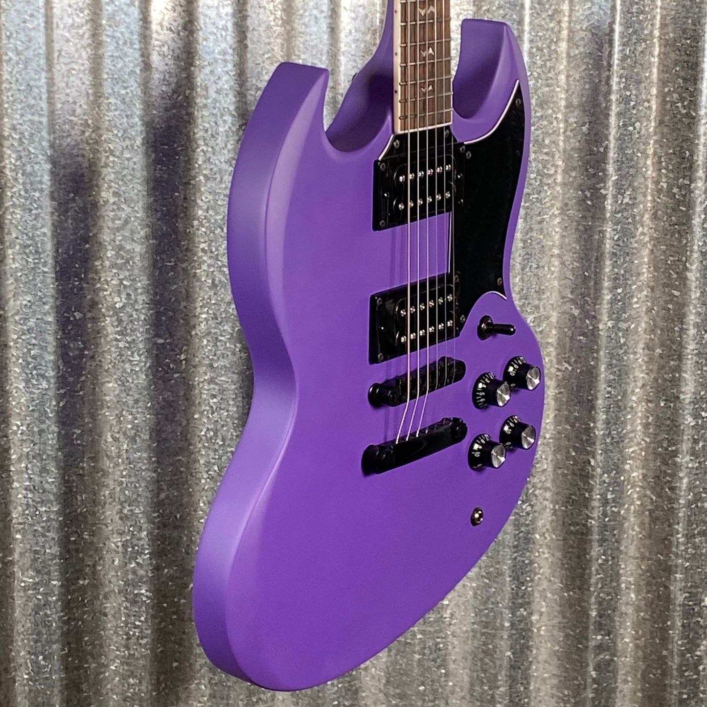 Westcreek Guitars Racer SG Offset Style Purple Matte #0127 Used