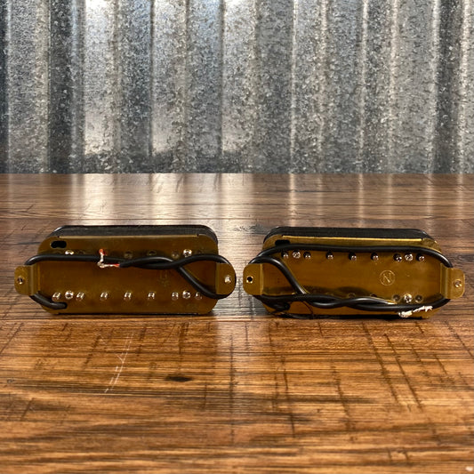 ESP Designed LTD LH-100 7 String Humbucker Guitar Pickup Neck & Bridge Set Black Used