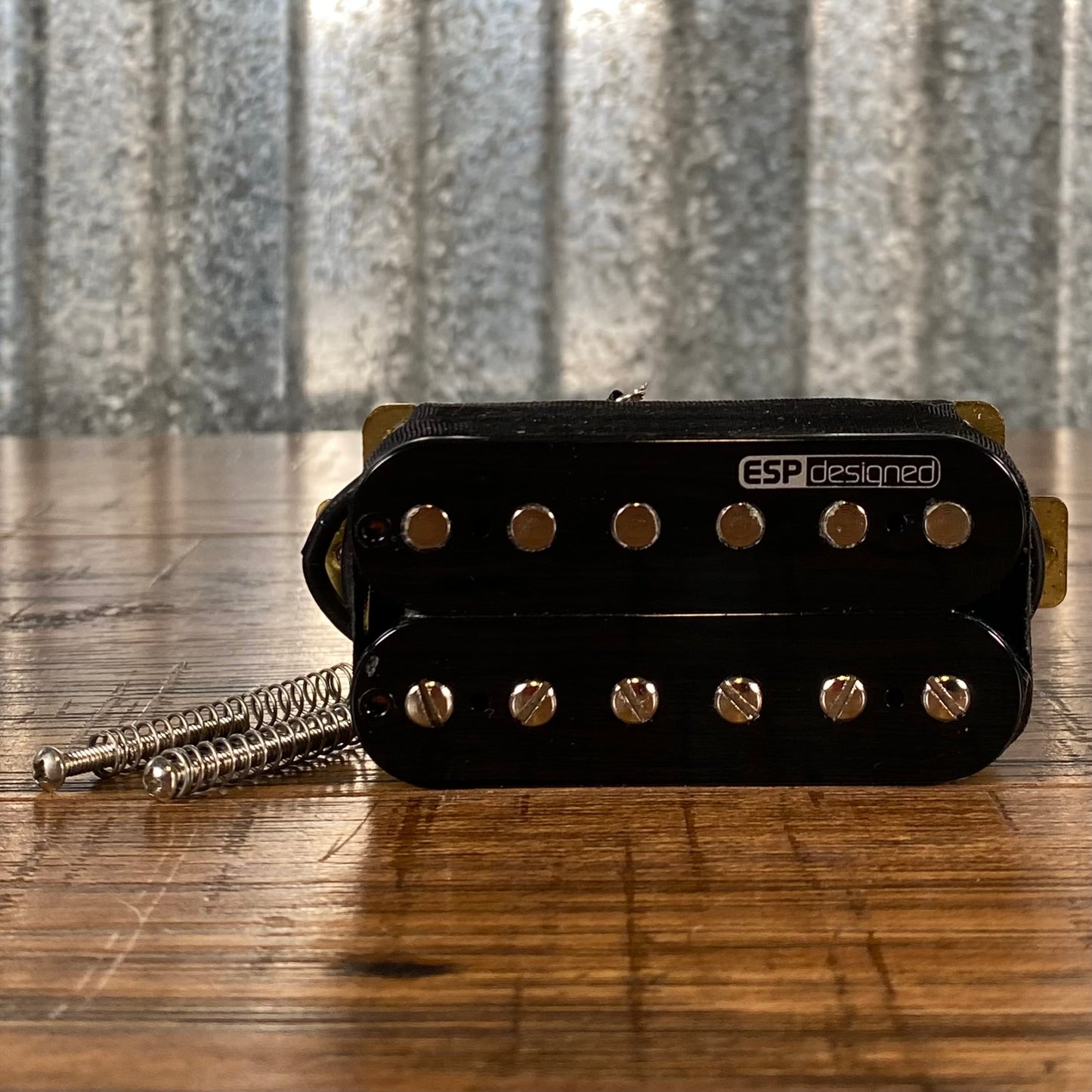 ESP Designed LTD LH-150B Humbucker Guitar Pickup Bridge Black #1 Used