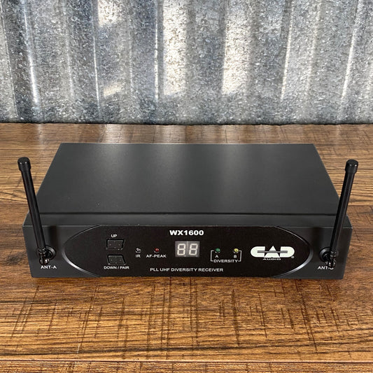 CAD Audio WX1610G Stageselect UHF Wireless Headset Lav Guitar Body Pack System Open Box