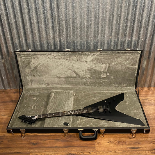 ESP LTD Vulture James Hetfield Black Satin EMG Guitar & Case #1033 Used