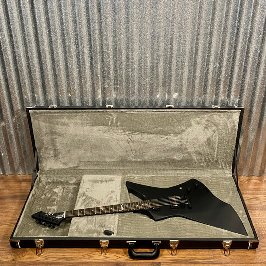 ESP LTD Snakebyte James Hetfield Black Satin EMG Guitar & Case LSNAKEBYTEBLKS #1577 Used