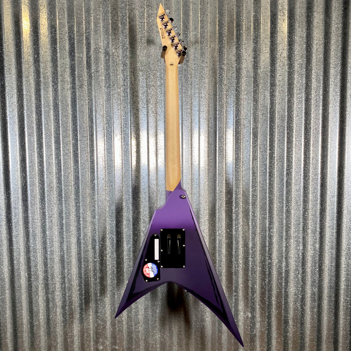ESP LTD Alexi Laiho Ripped Sawtooth Arrow Purple Fade Satin Guitar & Case ALEXIRIPPED #3509 Used