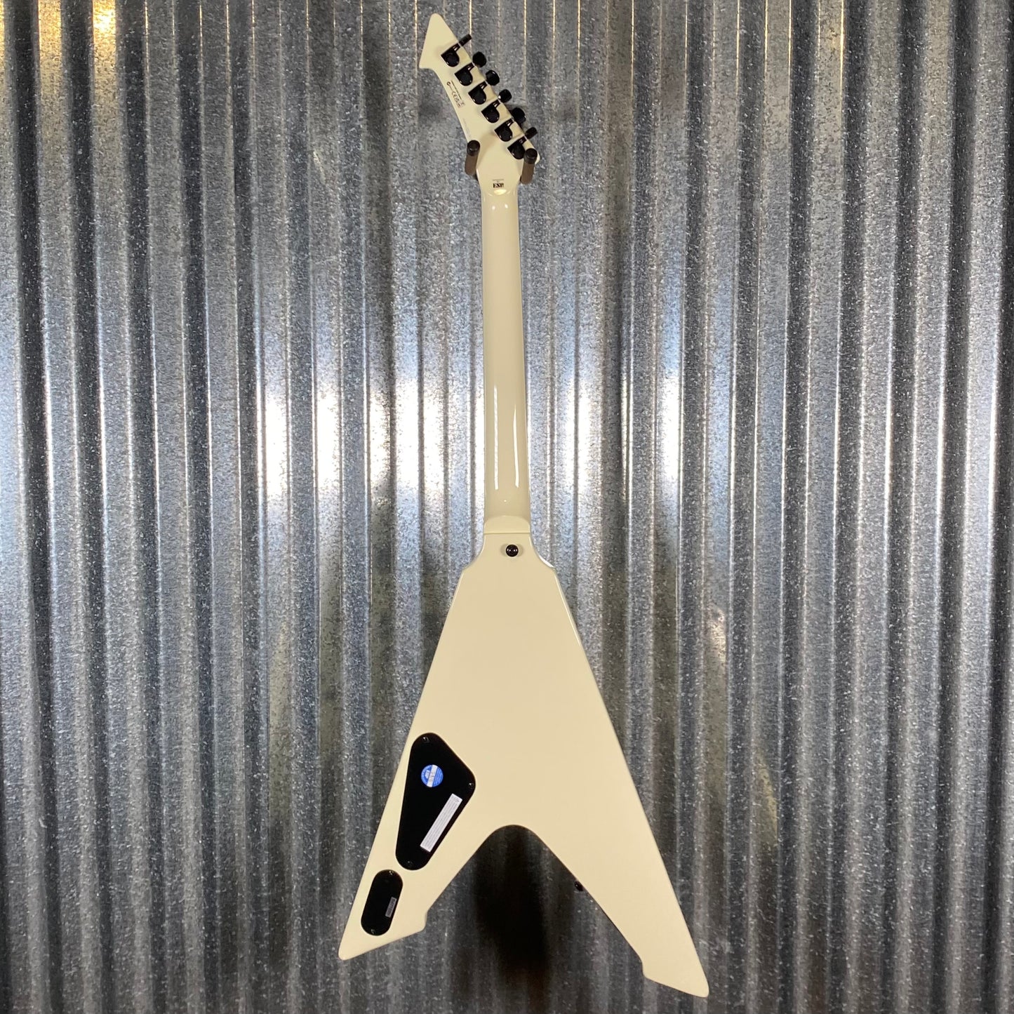 ESP LTD Vulture James Hetfield Olympic White EMG Guitar & Case #4671 Used