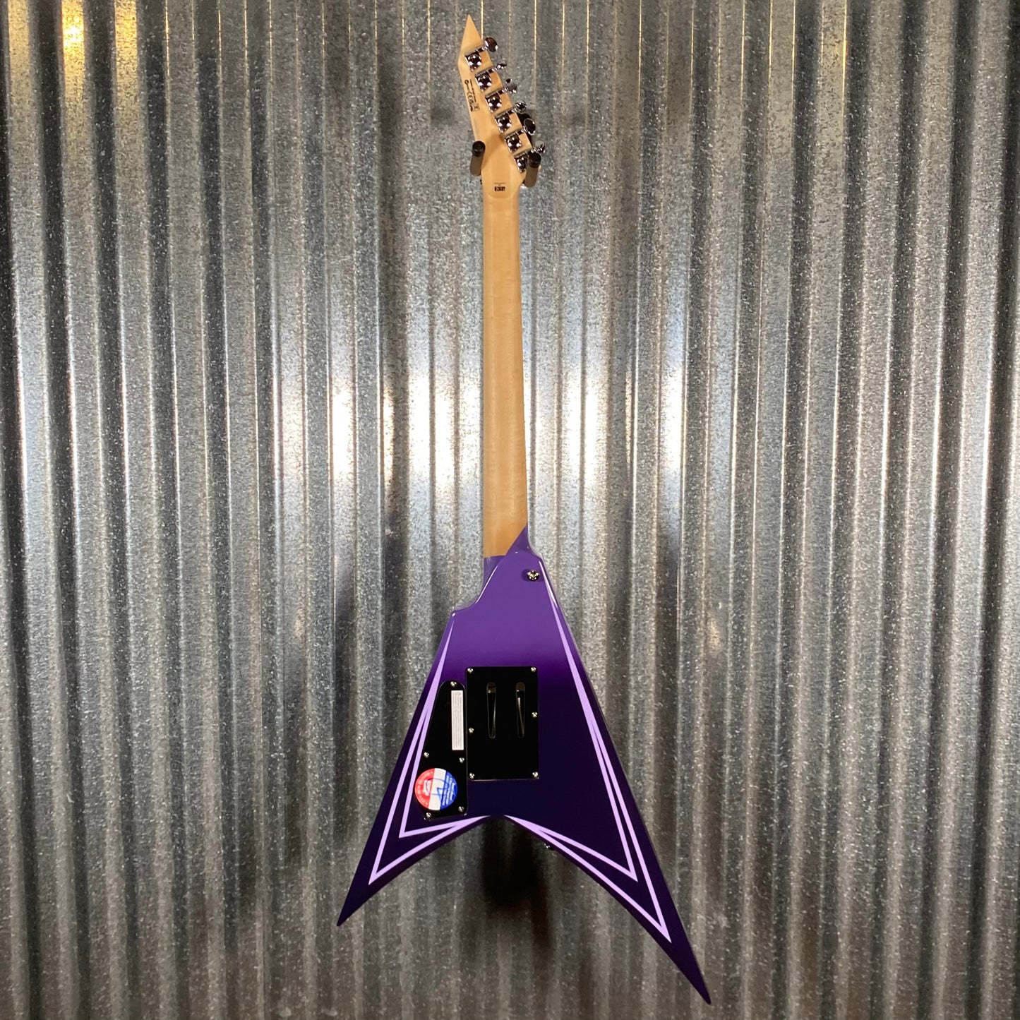 ESP LTD Alexi Laiho Hexed Sawtooth Arrow Purple Fade Satin Guitar & Case LALEXIHEXED #0021 Used