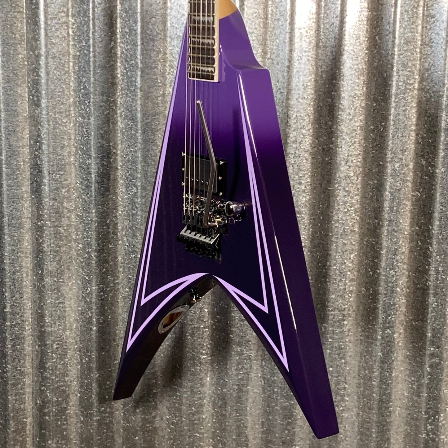 ESP LTD Alexi Laiho Hexed Sawtooth Arrow Purple Fade Satin Guitar & Case LALEXIHEXED #0021 Used