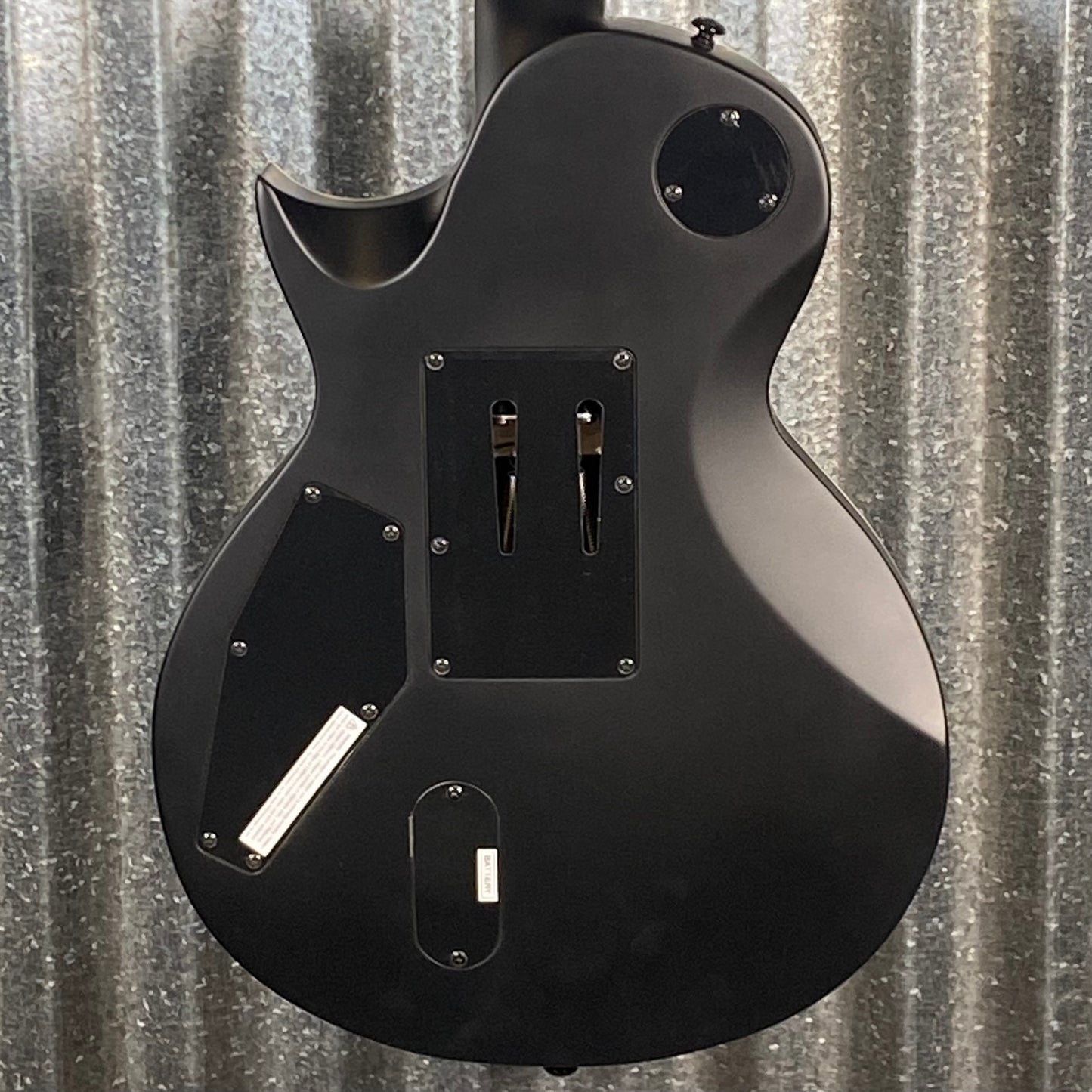 ESP LTD EC-1000FR Floyd Rose Black Guitar LEC1000FRBLK #1105 Used