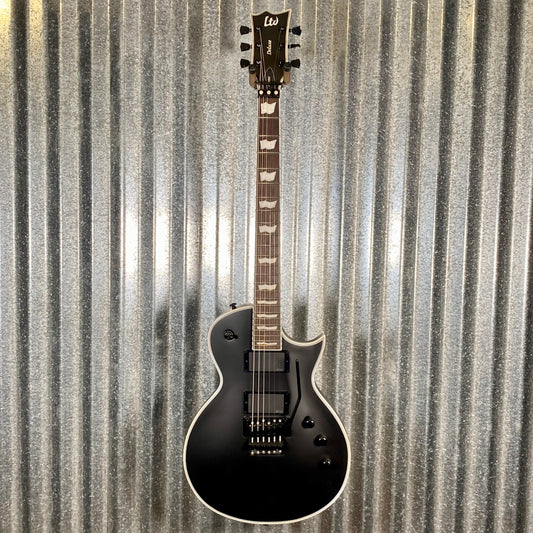 ESP LTD EC-1000FR Floyd Rose Black Guitar LEC1000FRBLK #1105 Used