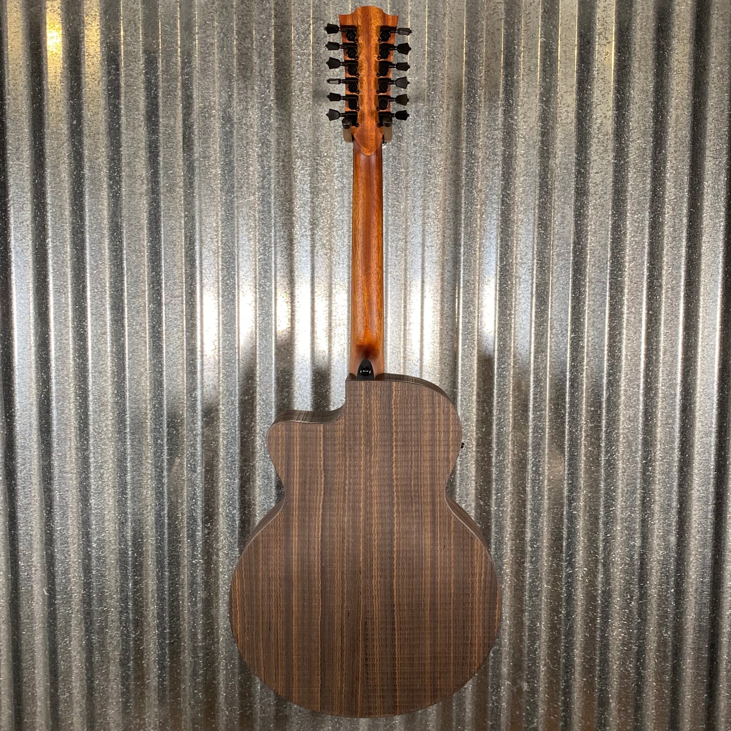 LAG Guitars SAUVAGE-J12CE Natural Jumbo Cutaway 12 String Acoustic Electric Guitar & Bag #1768