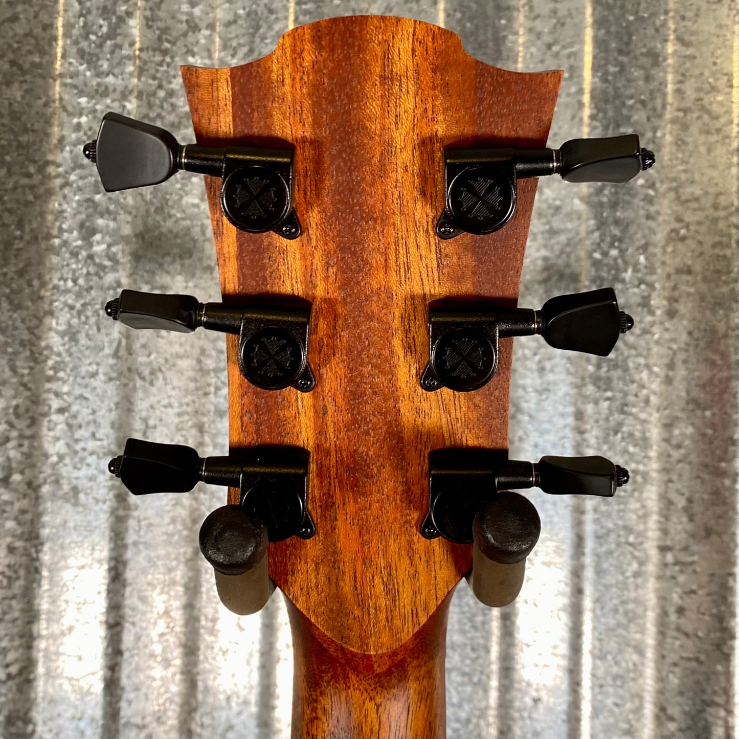 LAG Guitars SAUVAGE-PE Natural Parlor Acoustic Electric Guitar & Bag #1749