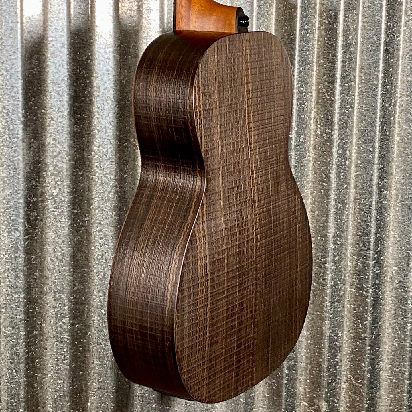 LAG Guitars SAUVAGE-PE Natural Parlor Acoustic Electric Guitar & Bag #1749
