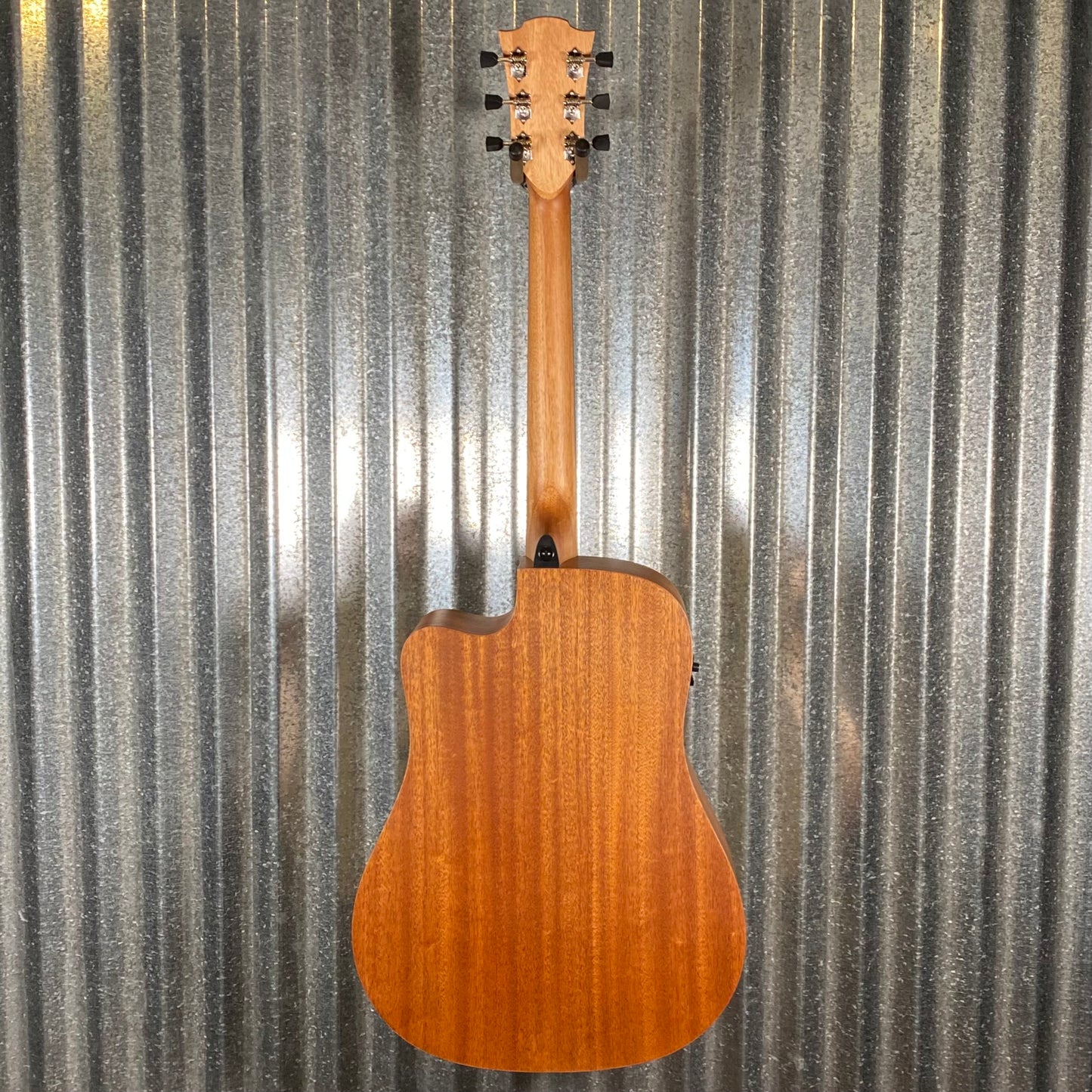 LAG Guitars T70DCE-NAT Natural Dreadnought Cutaway Acoustic Electric Guitar #2275