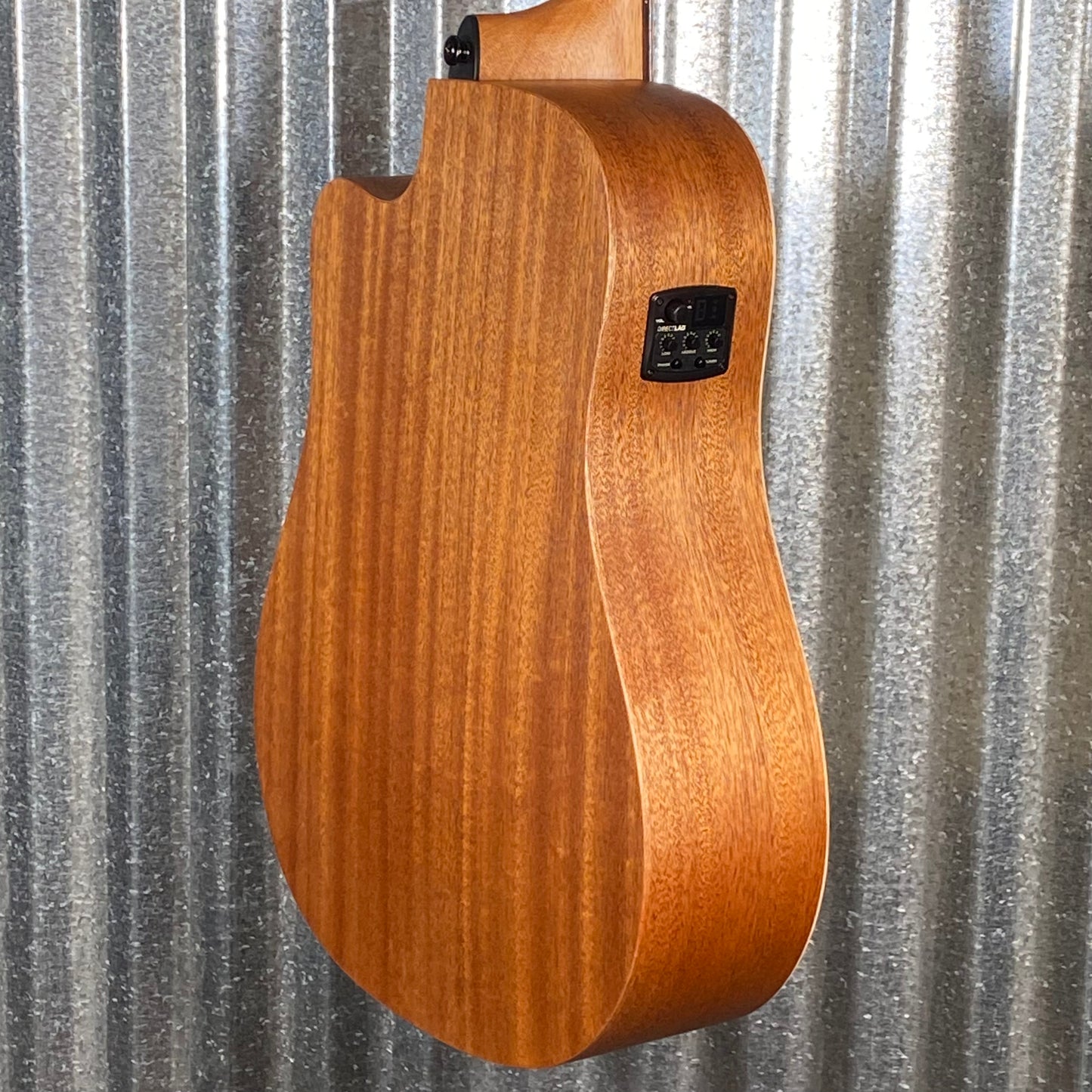 LAG Guitars T70DCE-NAT Natural Dreadnought Cutaway Acoustic Electric Guitar #2275