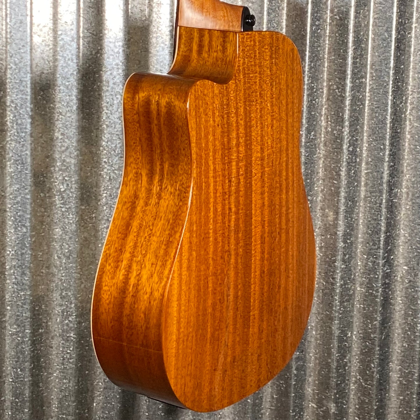 LAG Guitars T88DCE Natural Dreadnought Cutaway Acoustic Electric Guitar #4922
