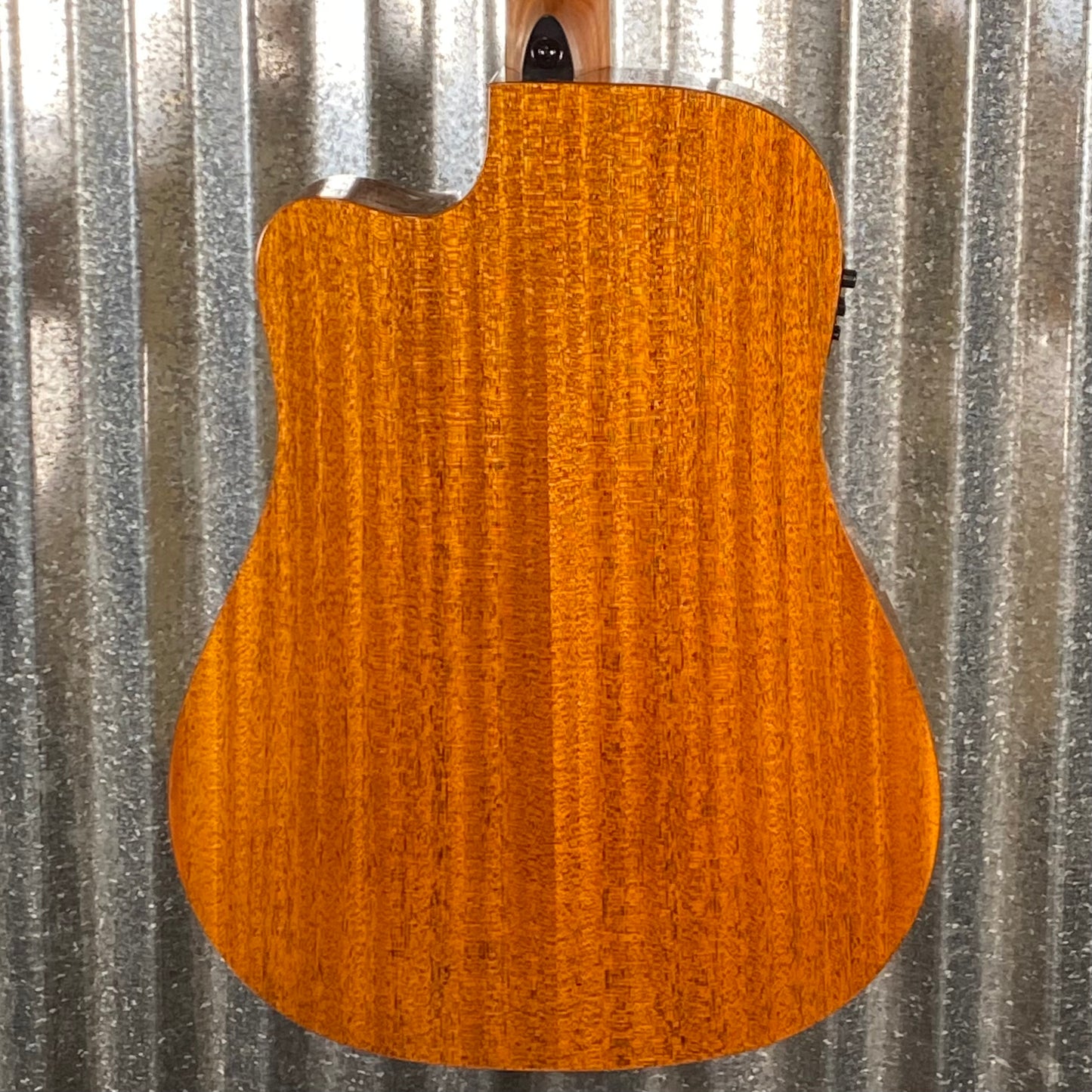 LAG Guitars T88DCE Natural Dreadnought Cutaway Acoustic Electric Guitar #4922