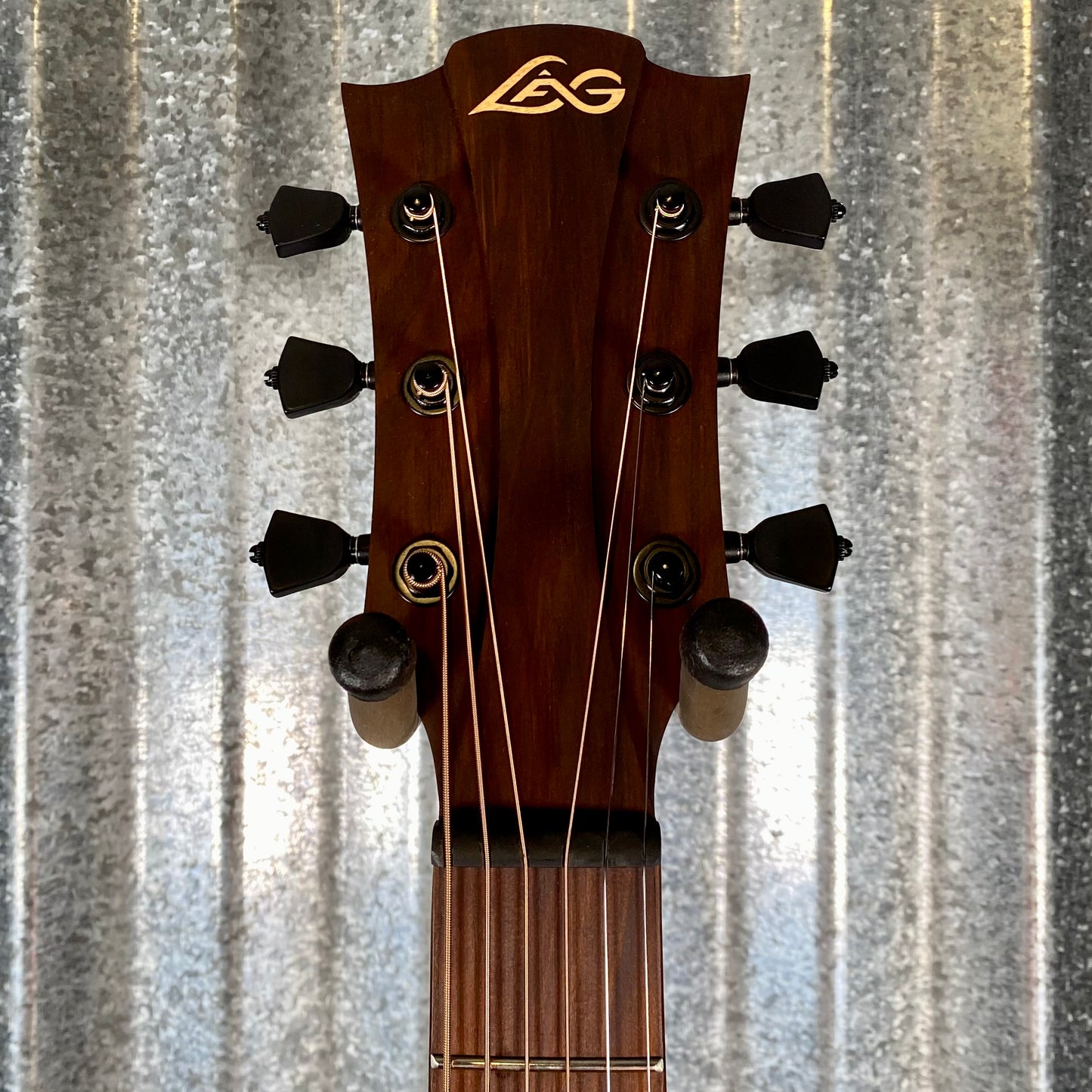 LAG Guitars T88DCE Natural Dreadnought Cutaway Acoustic Electric Guitar #4922
