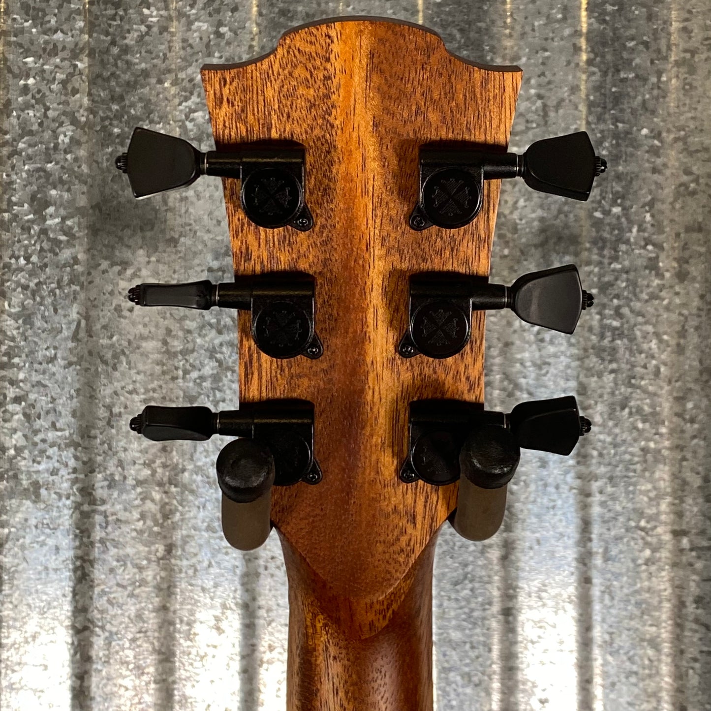 LAG Guitars TBW1TE-BRW Vintage Brown Travel Acoustic Electric Guitar & Bag #1101