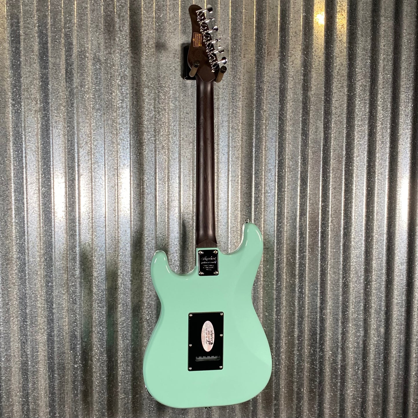 Schecter Nick Johnston Traditional HSS 10th Anniversary Atomic Green Guitar #0981