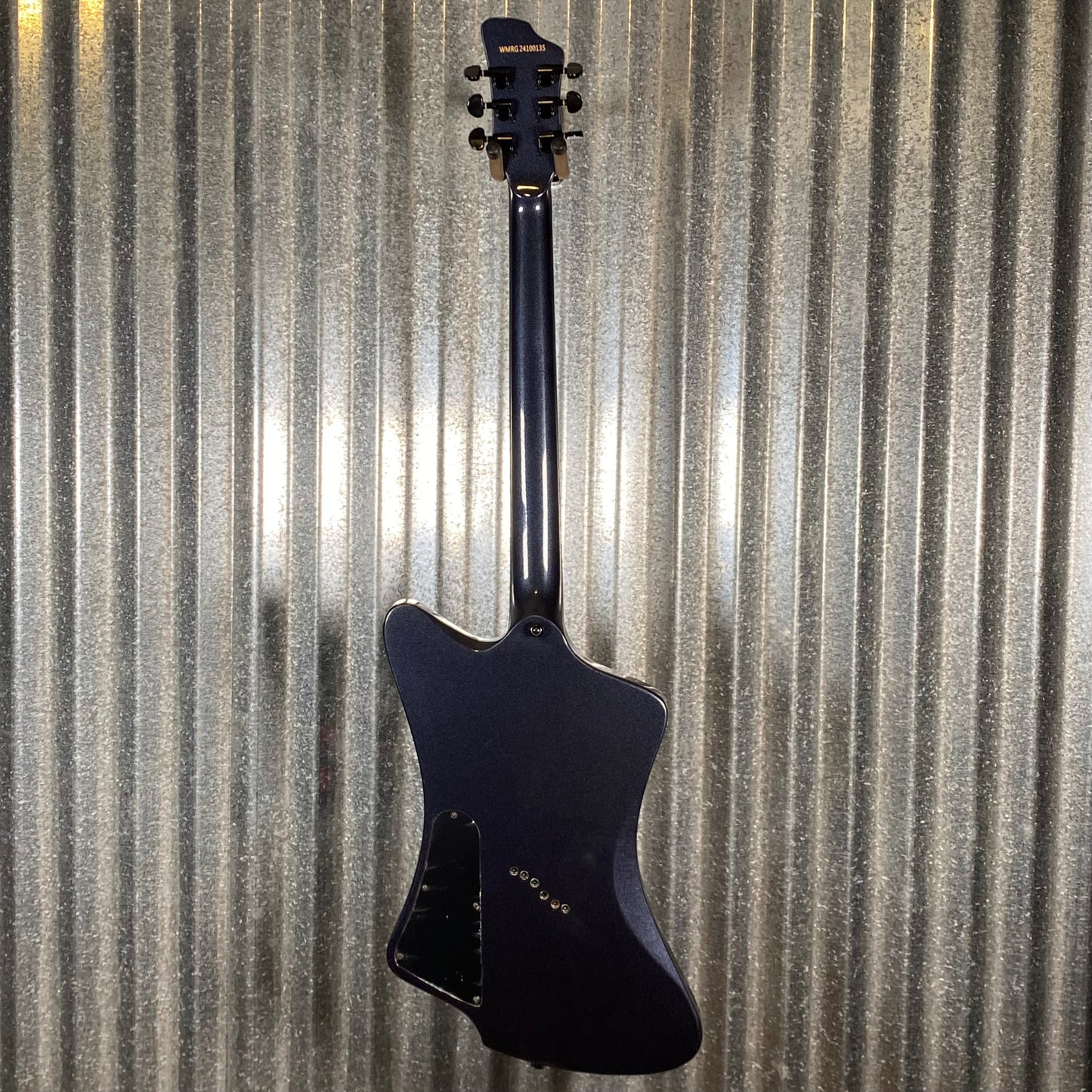 Westcreek Guitars Mirage T Bird Style Dual Humbucker Guitar Black #0135 Used