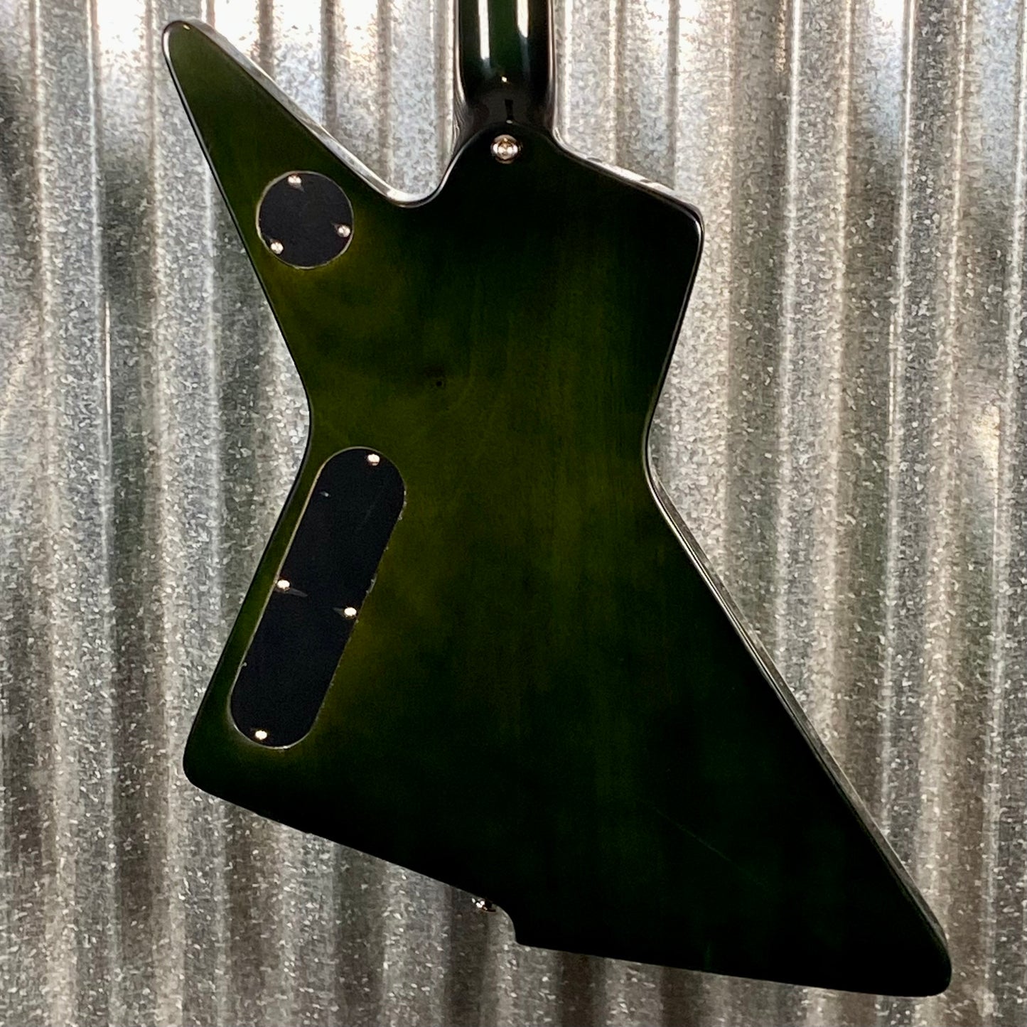 Westcreek Guitars Revenge Explorer Style Transparent Green #0014 Used