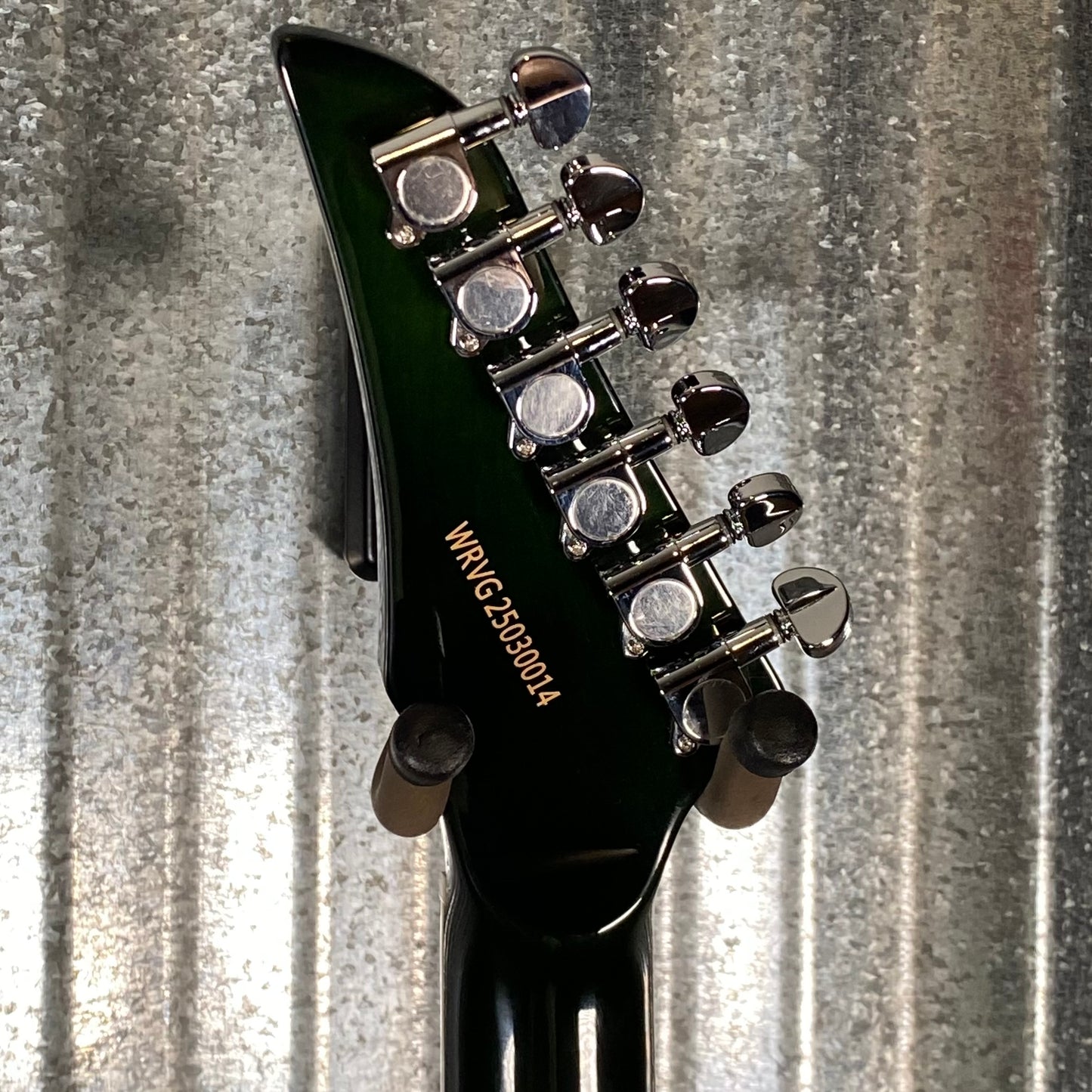 Westcreek Guitars Revenge Explorer Style Transparent Green #0014 Used