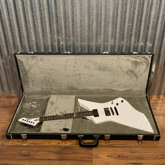 ESP LTD James Hetfield Snakebyte Snow White EMG Guitar & Case LSNAKEBYTESW #0203 Used