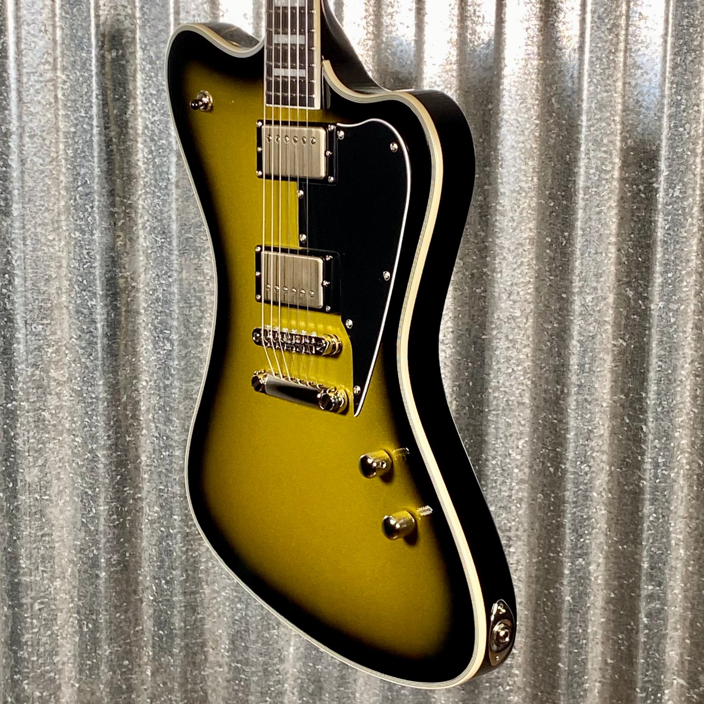 ESP LTD Bill Kelliher Sparrowhawk Vintage Silver Burst MojoTone Guitar & Case #1276 Used