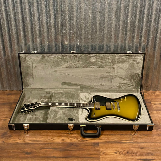 ESP LTD Bill Kelliher Sparrowhawk Vintage Silver Burst MojoTone Guitar & Case #1276 Used