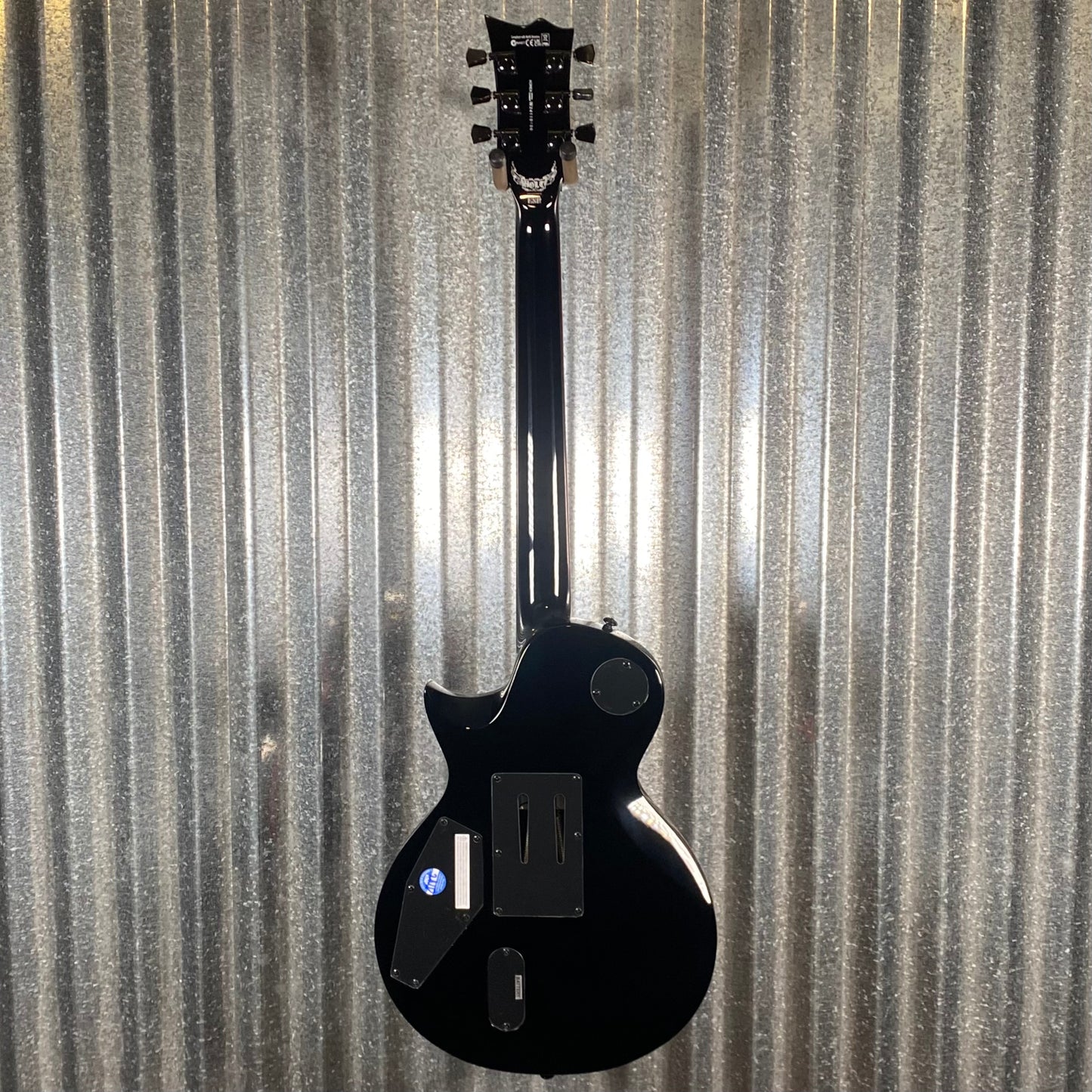 ESP LTD GH-600 Gary Holt EMG Floyd Rose Black Guitar & Case LGH600BLK #0106 Used