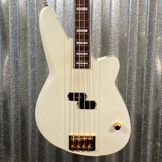 Reverend Meshell Ndegeocello Fellowship Enceladus Pearl White 4 String Bass #68279