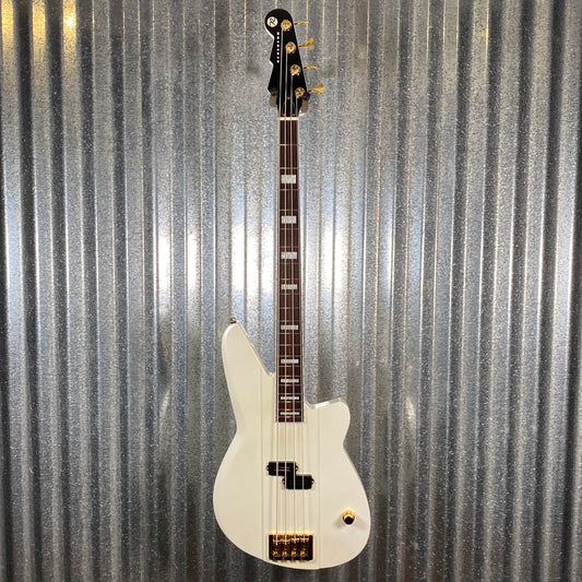 Reverend Meshell Ndegeocello Fellowship Enceladus Pearl White 4 String Bass #68279