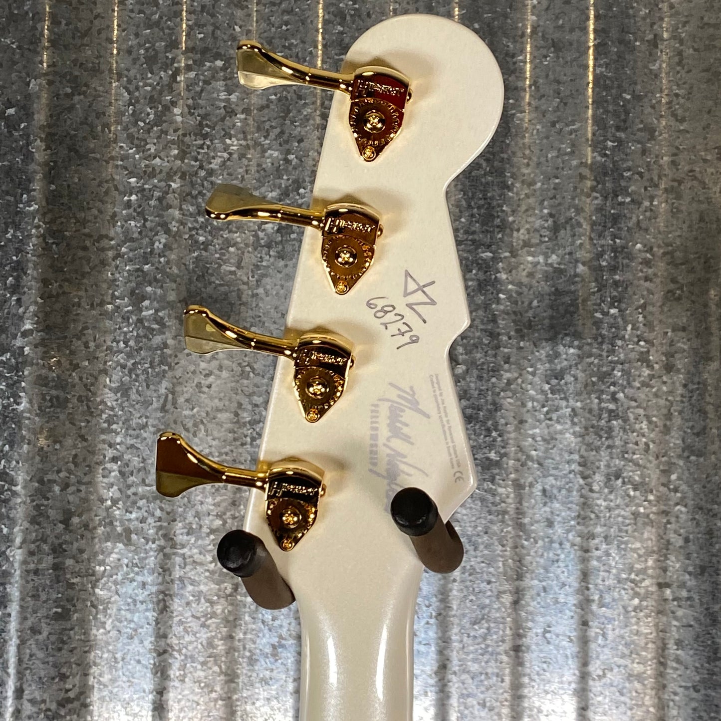 Reverend Meshell Ndegeocello Fellowship Enceladus Pearl White 4 String Bass #68279