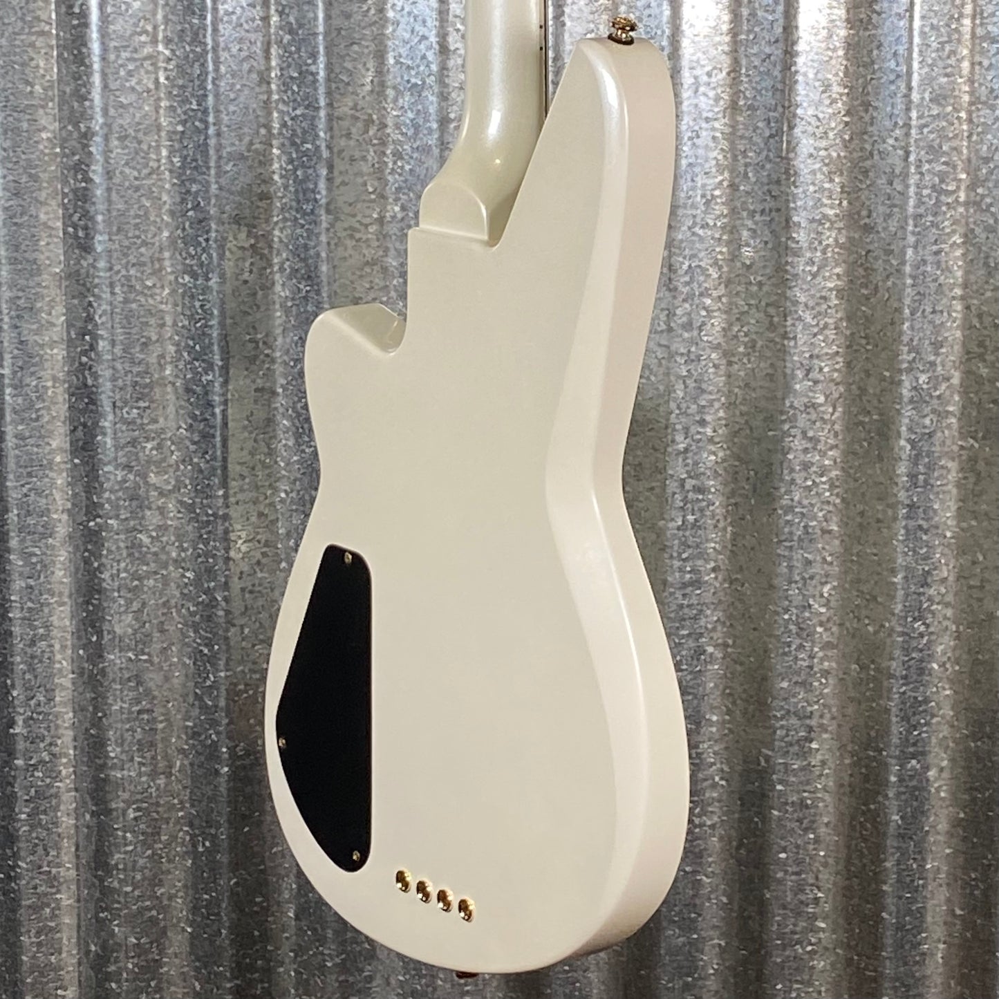 Reverend Meshell Ndegeocello Fellowship Enceladus Pearl White 4 String Bass #68279