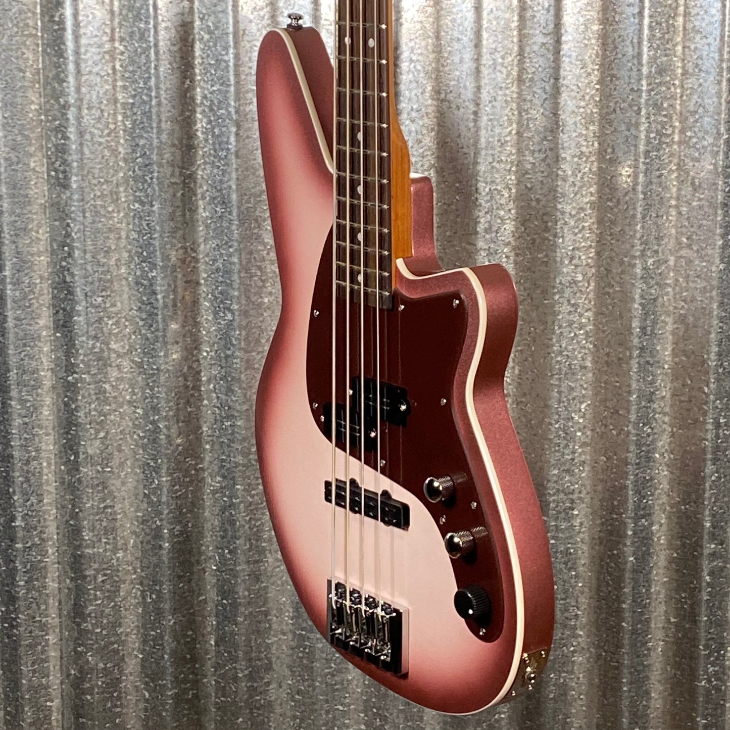 Reverend Decision P Mulberry Pearl 4 String Bass #68362