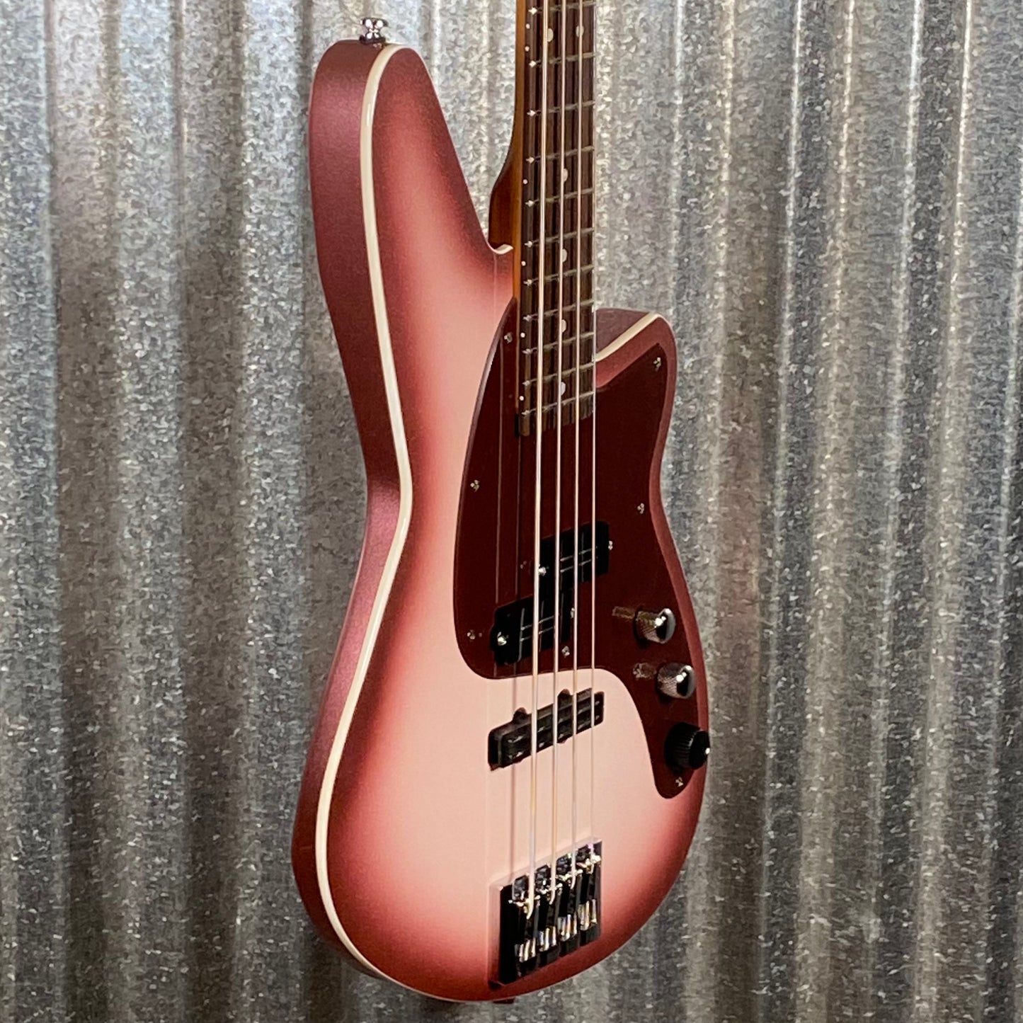 Reverend Decision P Mulberry Pearl 4 String Bass #68362
